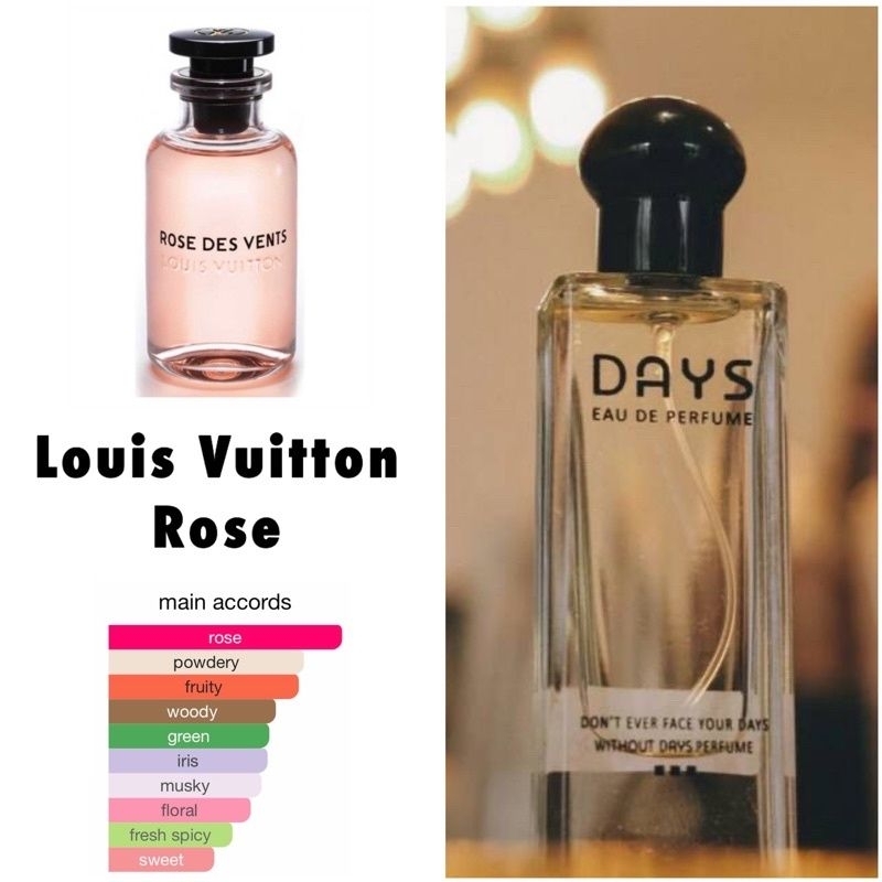 DAYS PARFUME inspired by Louis Vuitton Rose