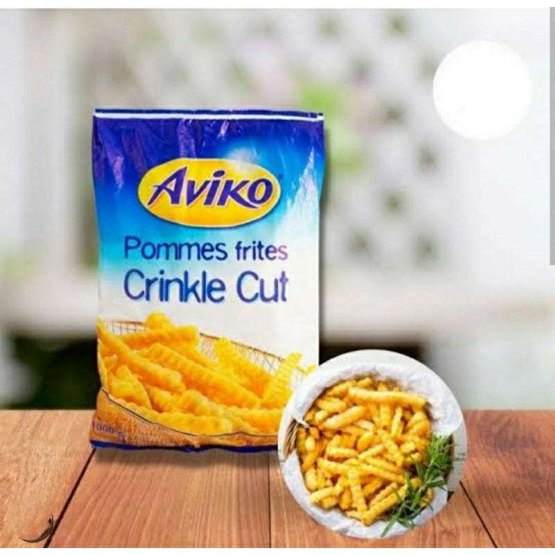 Aviko Kentang Crinkle Cut 1kg