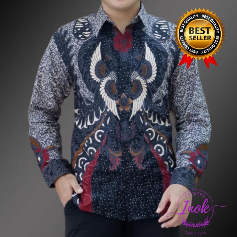 BATIK PREMIUM PRIA LENGAN PANJANG BATIK PRIA PREMIUM PRABUSENO DANAR HADI ALUNA