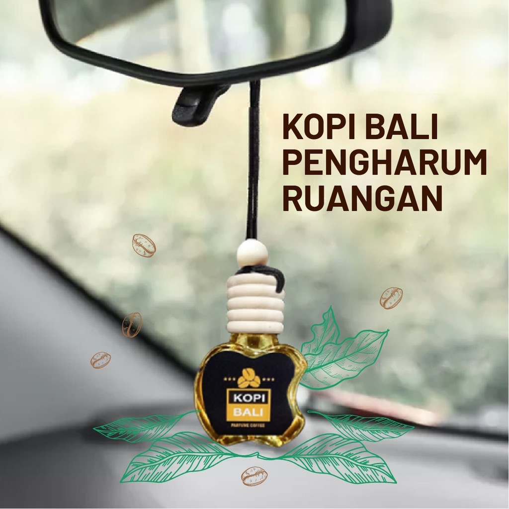 ORIGINAL Parfum Mobil Pengharum Mobil Pewangi Mobil Ruangan Apple Kopi Bali Botol Gantung