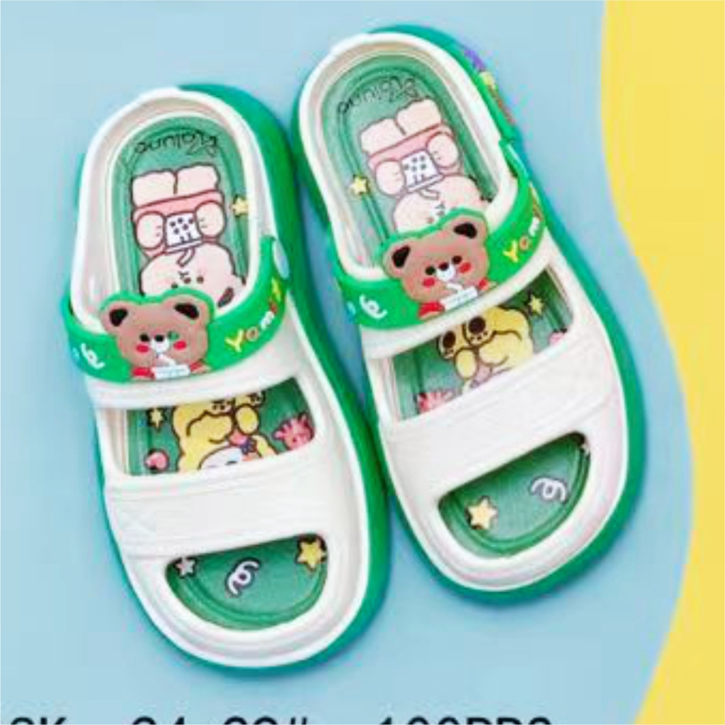 bora - Sandal Jelly Import Selop Anak Perempuan Terbaru 24-35