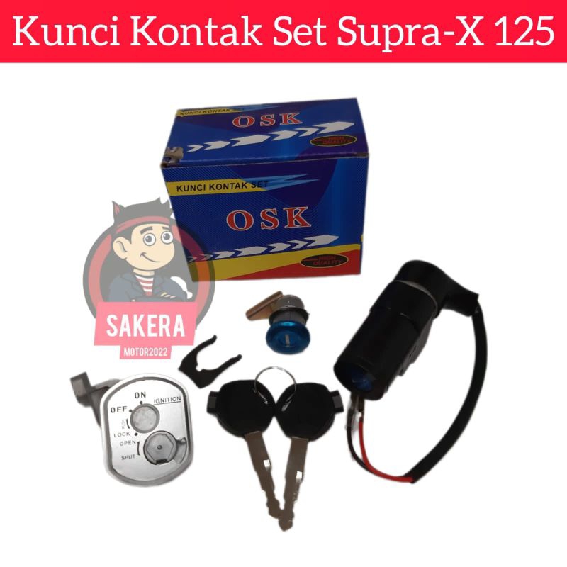 Kunci Kontak Set Supra-X 125/ Kontak Set Supra-X 125/ Kunci Set Supra-X 125/ Kunci Kontak Supra-X 12