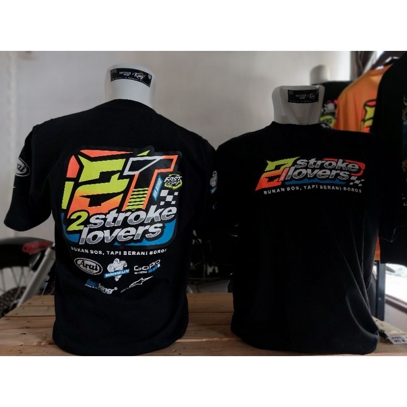 KAOS YAMAHA RX KING TWO STROKE LOVERS PAKAIAN PRIA PREMIUM