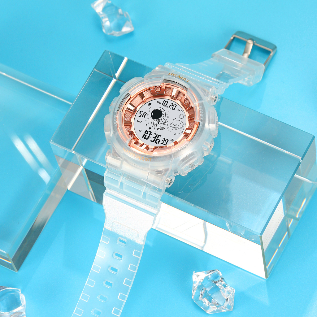 SKMEI 2035 Jam Tangan Pria Wanita Digital Astronout Anti Air 5 Bar WATCHKITE WKOS