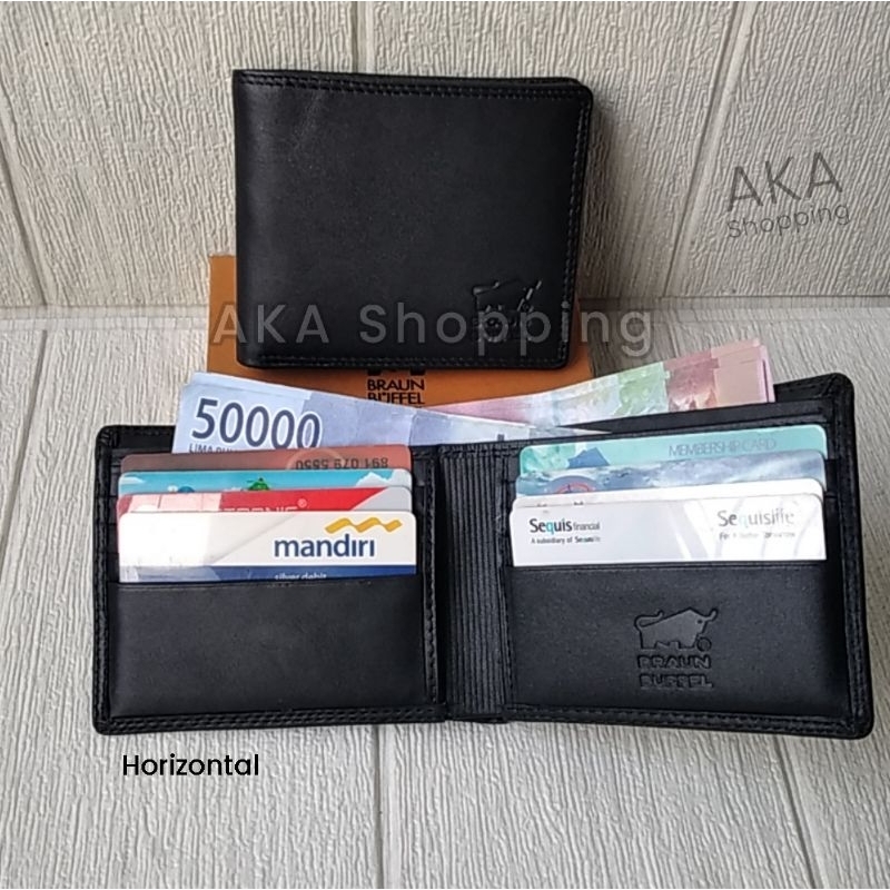 [DPT KLT06] Dompet Lipat V/H Asli Kulit Sapi ORIGINAL BRANDED