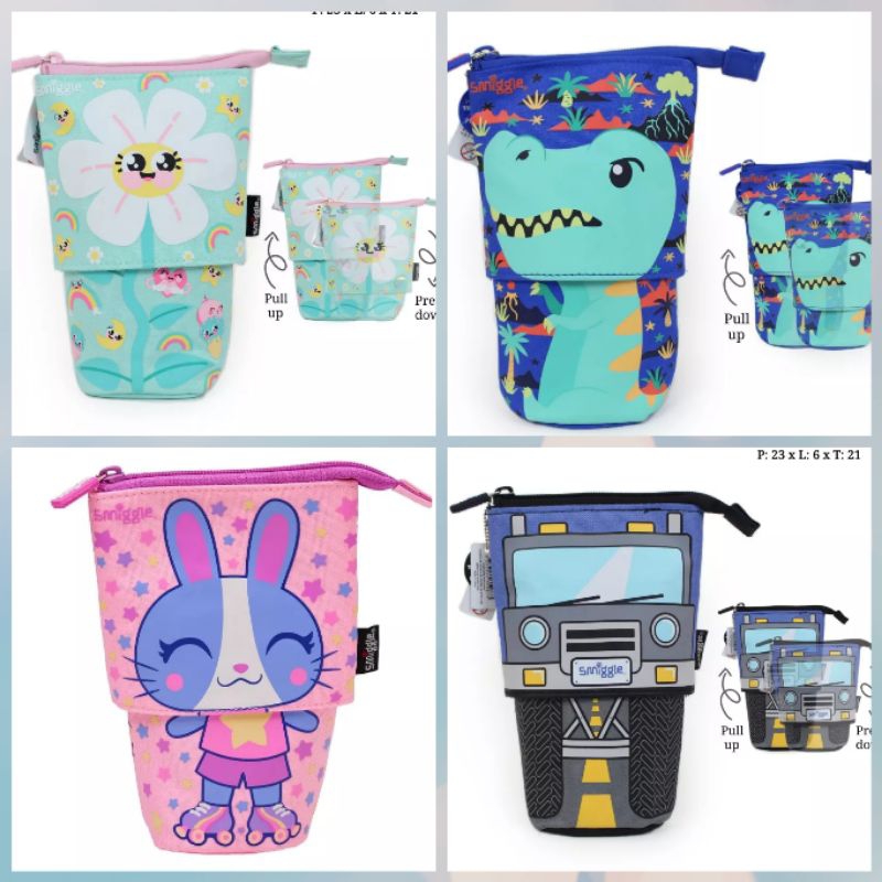 

Pencil case smiggle stand n slide/pencilcase smiggle