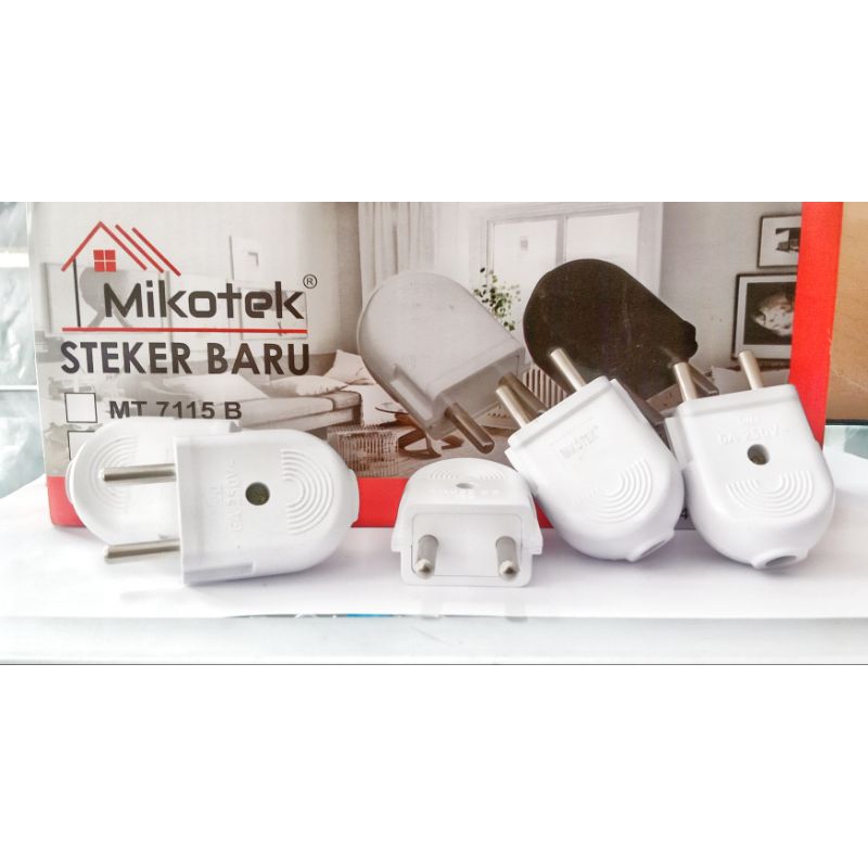 Steker gepeng jumbo Mikotek