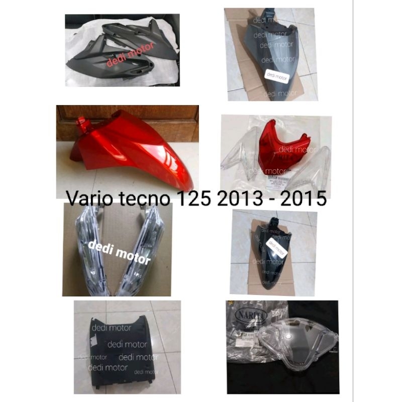 paket full Vario 125 vario tecno 125 sepakbor depan mika speedo vario 125 legsil bawah dek bawah mika refektor lampu depan vario 125 mika stop vario 125 lapisan kenalpot vario 125