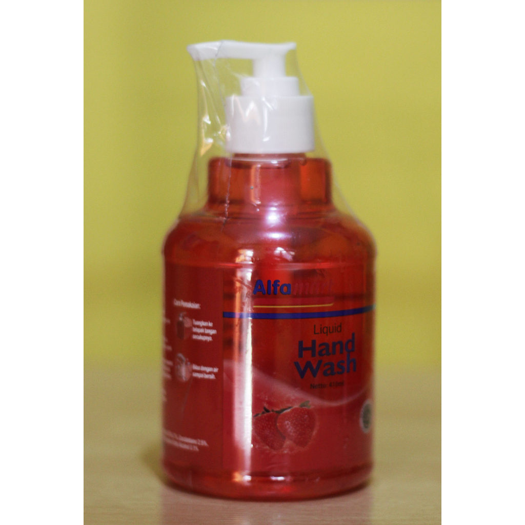Hand Wash Alfamart Strawberry Antiseptic 410 ML