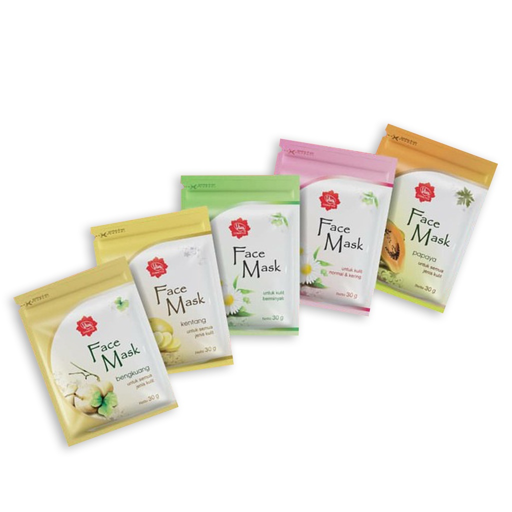 Ready Stock | Viva Face Mask 30g (Masker Bubuk Sachet) - All Varian