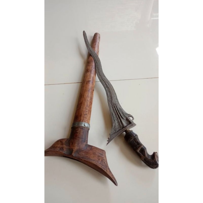 Keris pendowo cinarito corok full pamor cirebon sepuh