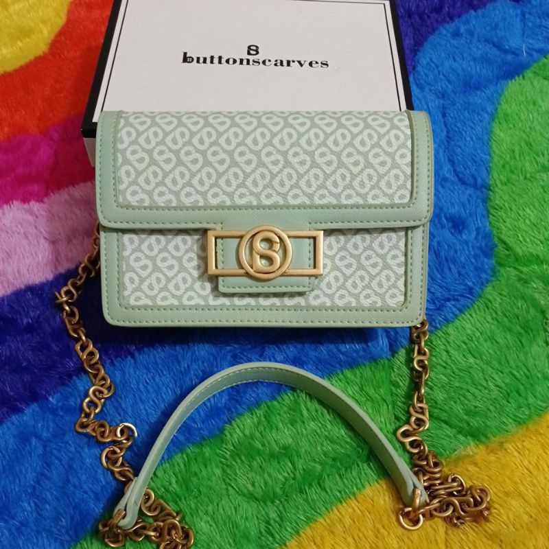 preloved izzy sling bag buttonscarves