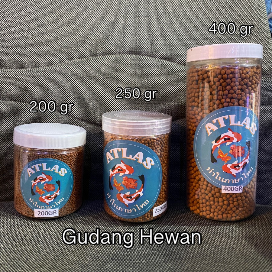 PELET ATLAS IMPORT THAILAND / PELET LOHAN - PELET KOI - PELET PARROT - VARIAN SIZE