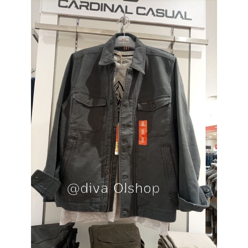 Promo jaket pria CARDINAL CASUAL ORIGINAL