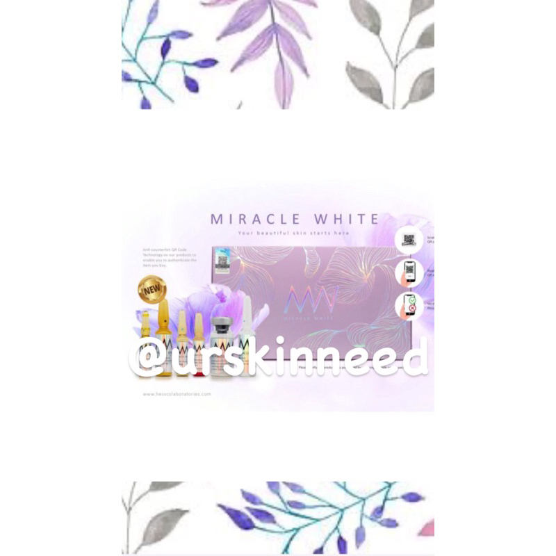 Miracle white MW glow