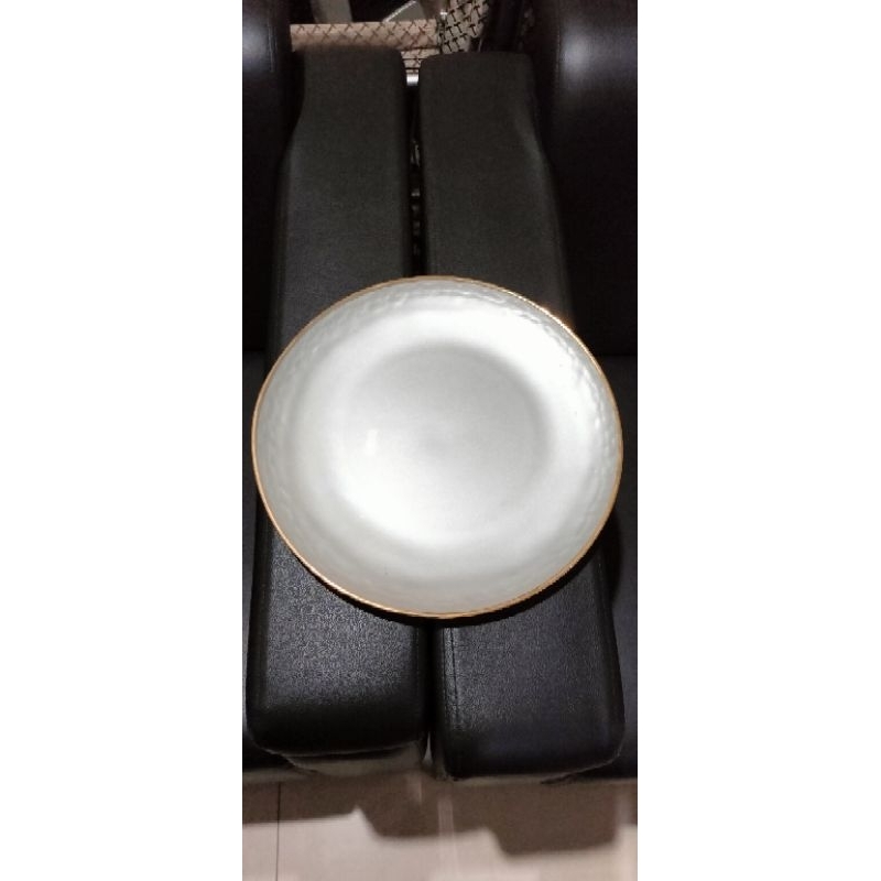 piring datar porselin diam 32 cm