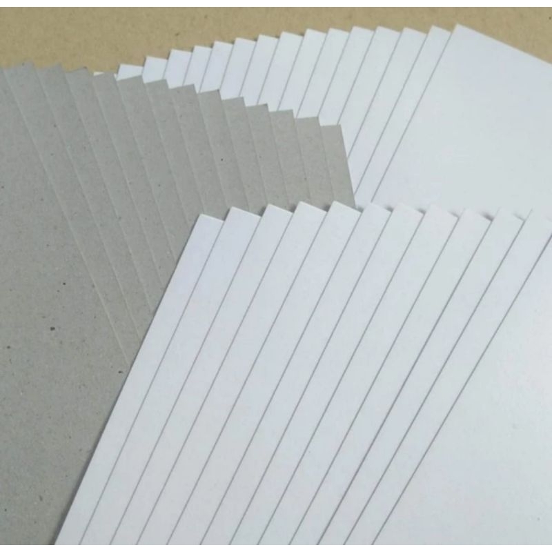 1 Rim Kertas Duplex Duplek 500 GSM Ukuran Plano 90 Cm X 120 Cm