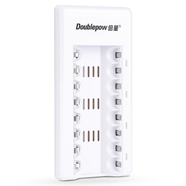 Jual DOUBLEPOW Charger Baterai 8 slot for AA/AAA Diskon