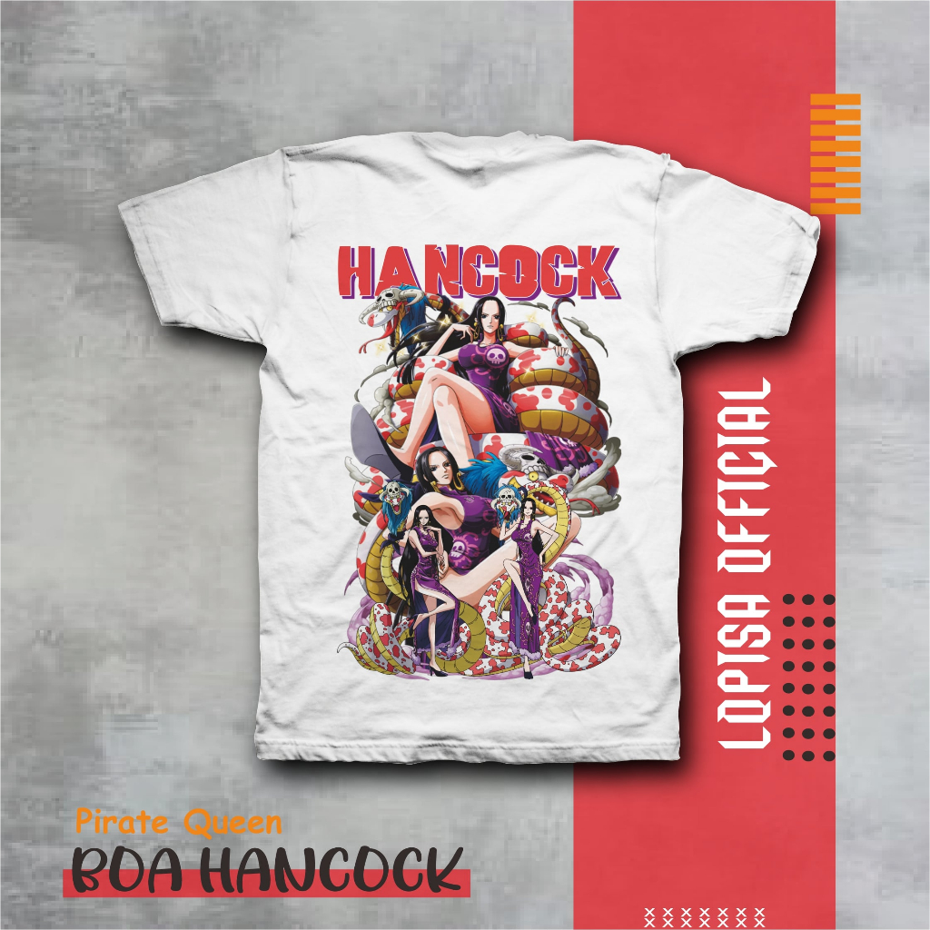 LOPISA | KAOS ANIME ONE PIECE BOA HANCOCK | T-SHIRT