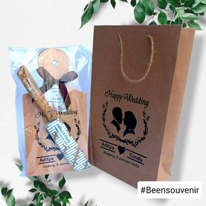 Paket Souvenir Talenan plus Pisau Paperbag