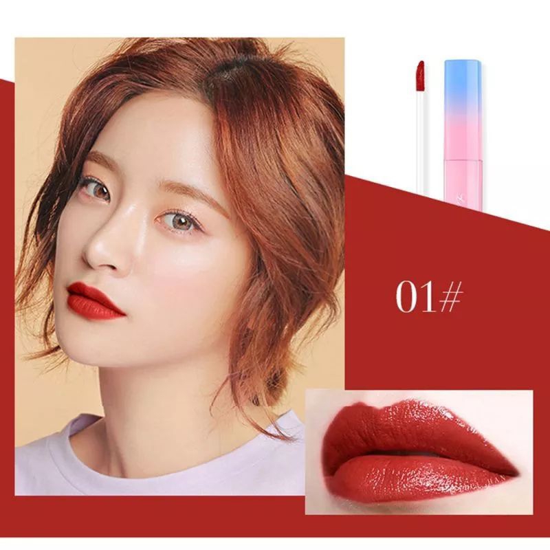 LIPSTICK LAMEILA BAGUS MURAH! LIP GLAZE LASTING MOISTURIZING LIQUID LIPSTIK - TAHAN LAMA TAHAN AIR WATERPROOF