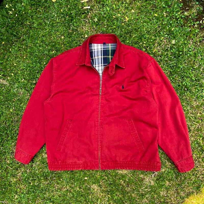 jaket harrington polo