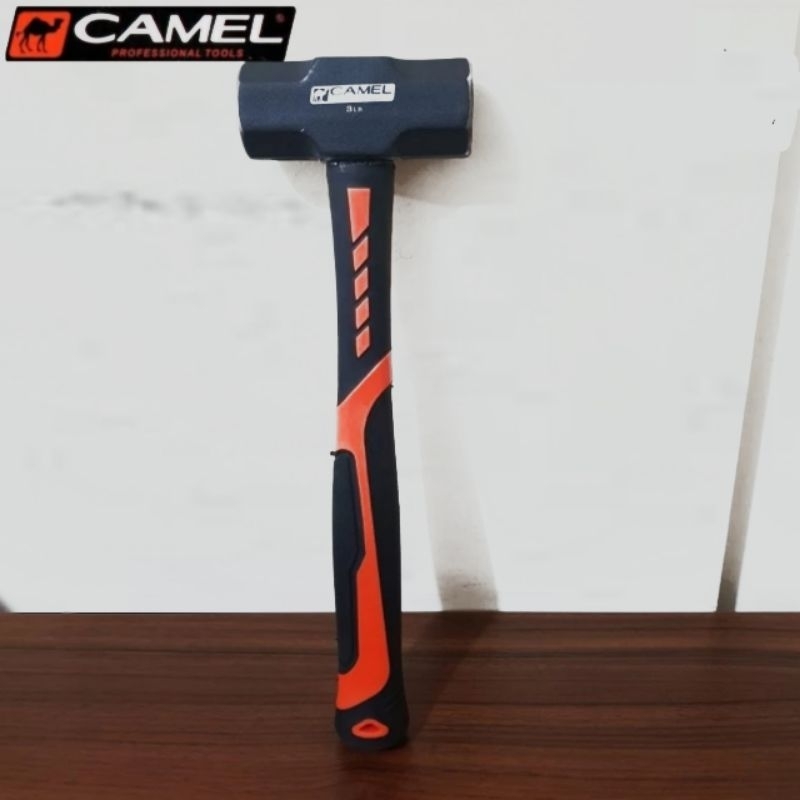 Camel Palu Bodem Bogem 3LB /Palu Batu Beton Tembok Gagang Rubber BODEM