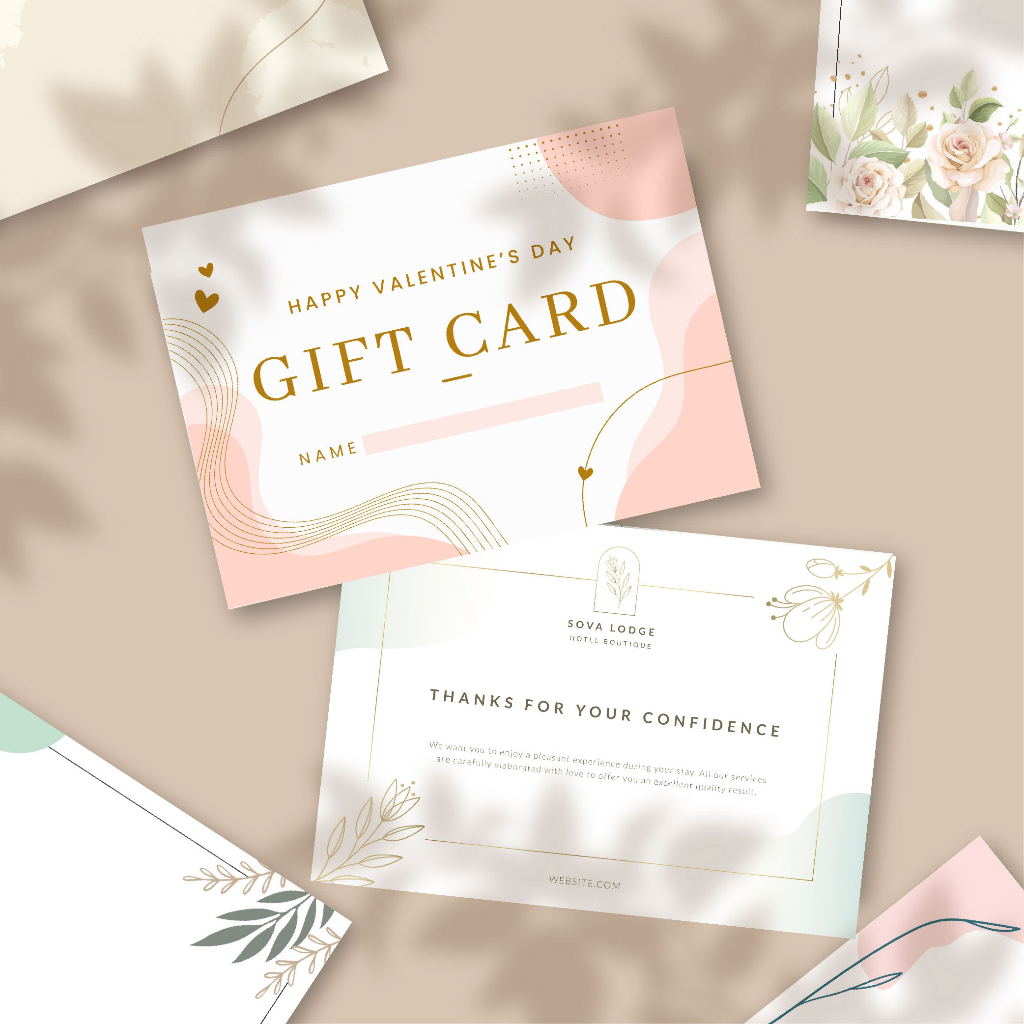 [ECERAN / PER PCS] CUSTOM KARTU UCAPAN / KARTU UCAPAN KOSONG / KARTU UCAPAN SOUVENIR PERNIKAHAN / KA