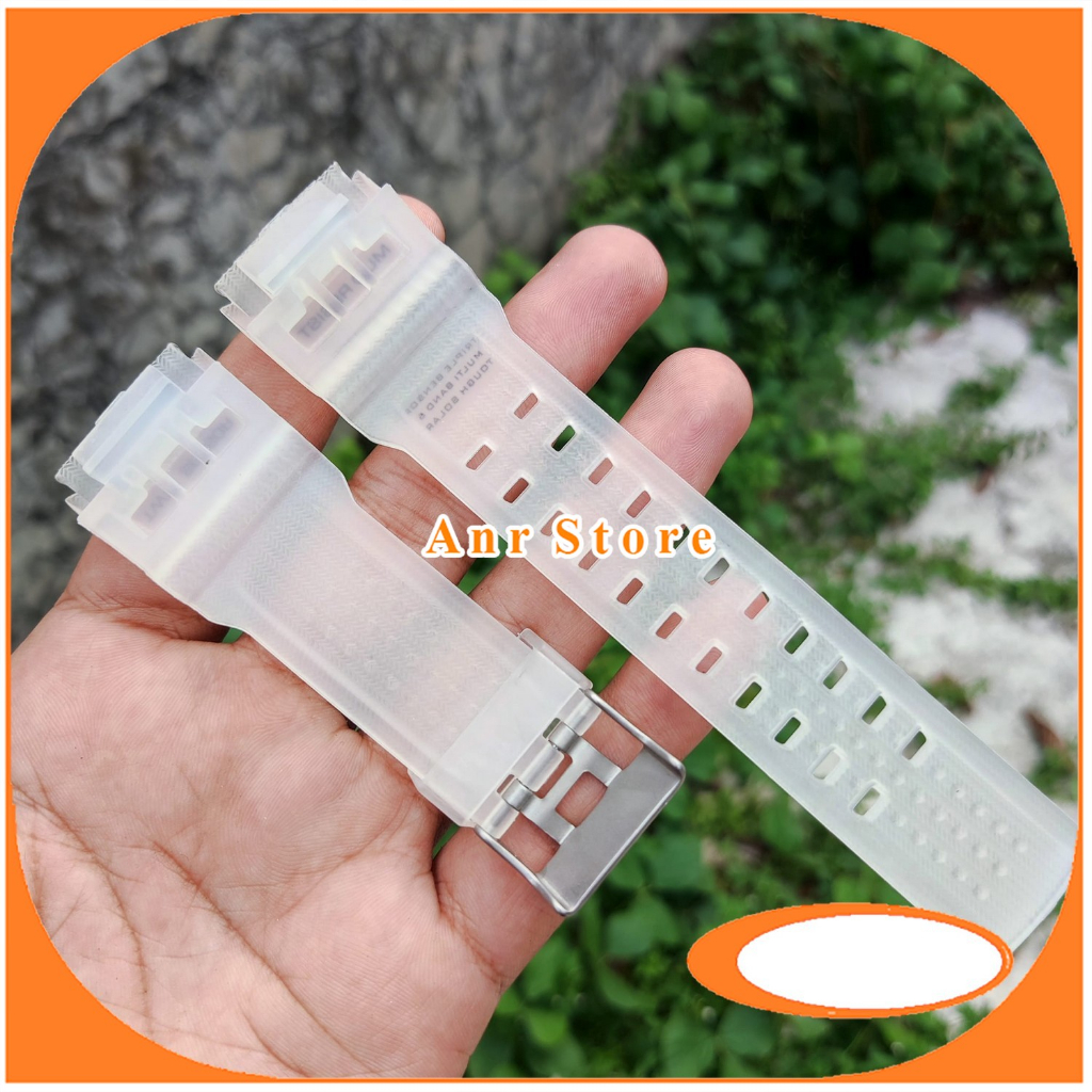 Tali Jam Tangan Casio G-Shock GG-1000 Bening Transparan