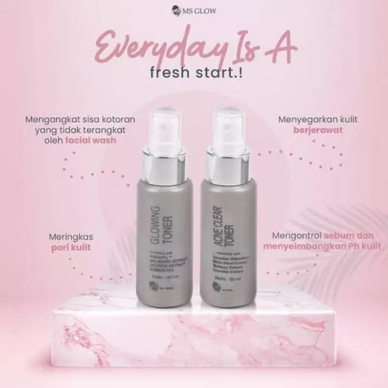 TONER MS GLOW l TONER MS GLOW GLOWING l TONER MS GLOW ACNE l TONER MS GLOW WHITENING l TONER MS GLOW