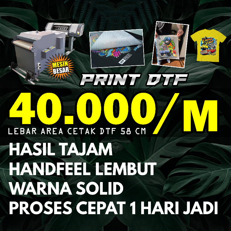 

PRINT DTF METERAN MURAH BERKUALITAS