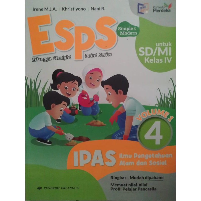 ESPS IPAS KELAS 4 VOLUME 1