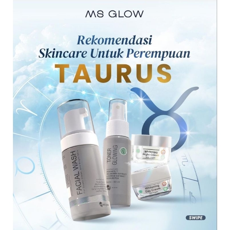 Paket Wajah MS GLOW / Paket Whitening/ Paket Ultimate / Paket Acne / Paket Luminous/ Paket White Cell MS GLOW