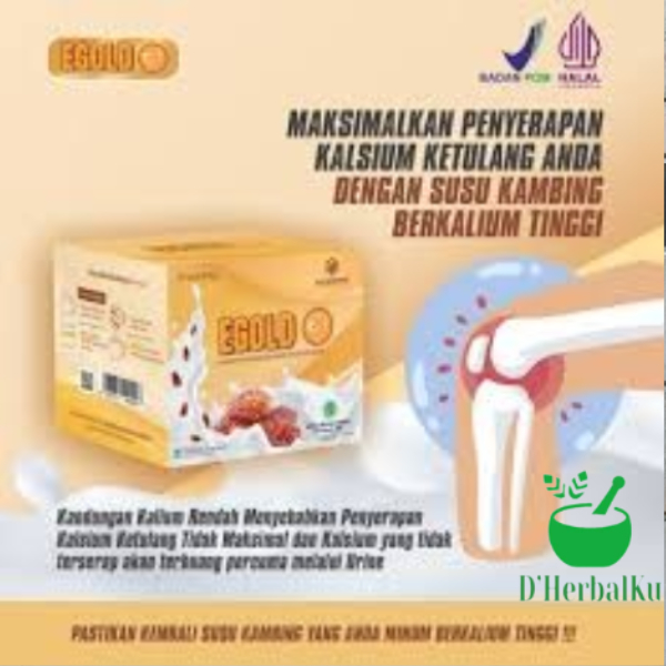 

SUSU KAMBING ETAWA EGOLD DENGAN RASA SARI KURMA 1BOX ISI 10 SACHET