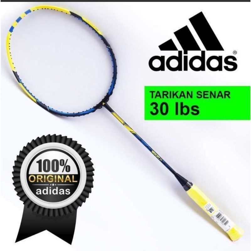 Raket Badminton Bulutangkis ADIDAS Wucht P1 Black ORIGINAL