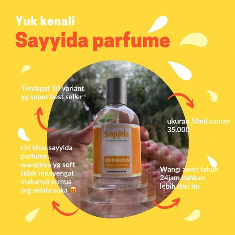 Parfume Sayyida Ori 100% | Member resmi | parfume unisex