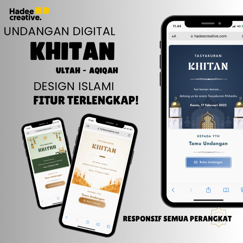 UNDANGAN DIGITAL KHITAN | UNDANGAN WEBSITE