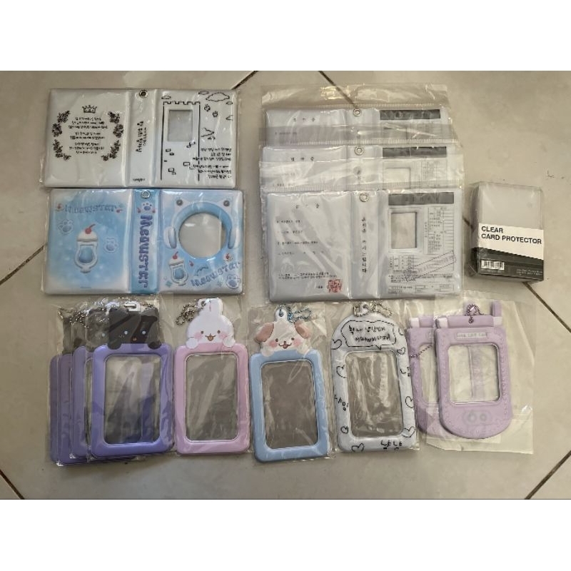 (ready stock, baca details) DUCKY WORLD SANRIO COLLECT BOOK DENIM MAFAVARCHIVE, CARD HOLDER WALLET, 