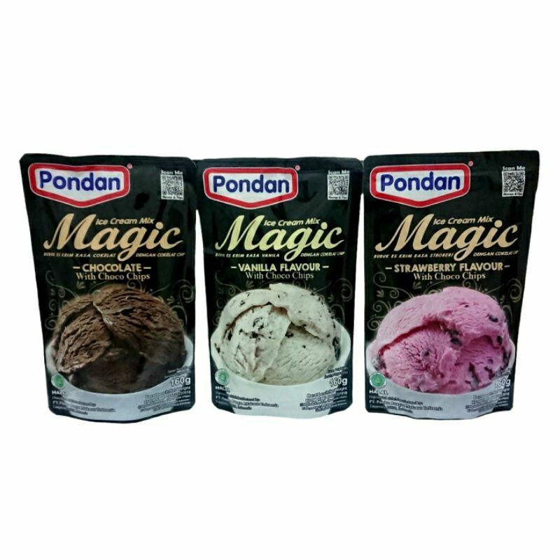 

Pondan Magic Ice Cream Mix 160gr