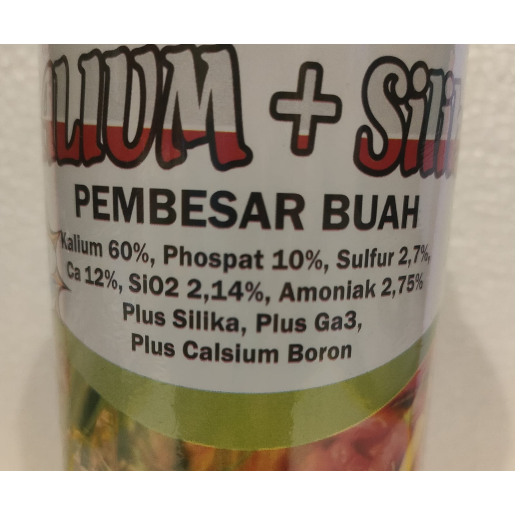 pupuk kalium silika 1 liter silika cair