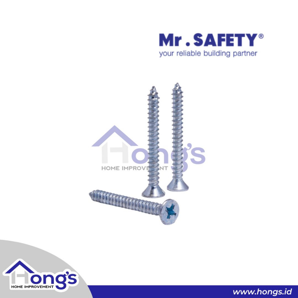 SEKRUP MM / MM SCREW FS / SEKRUP DATAR / SEKRUP KAYU (MM SCREW) KEMASAN KECIL MR SAFETY