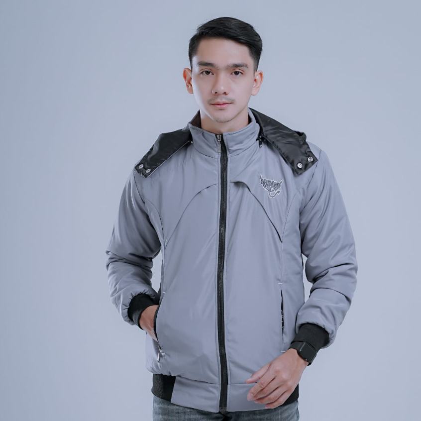 PublicFashion - Premium Quality - Jaket Parasut X-Urband Tanduk - Jaket Parasut Pria