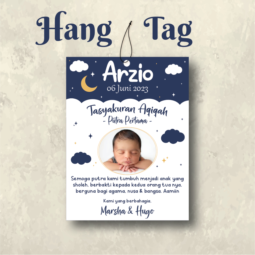 

Hang Tag (KARTU bukan Stiker)