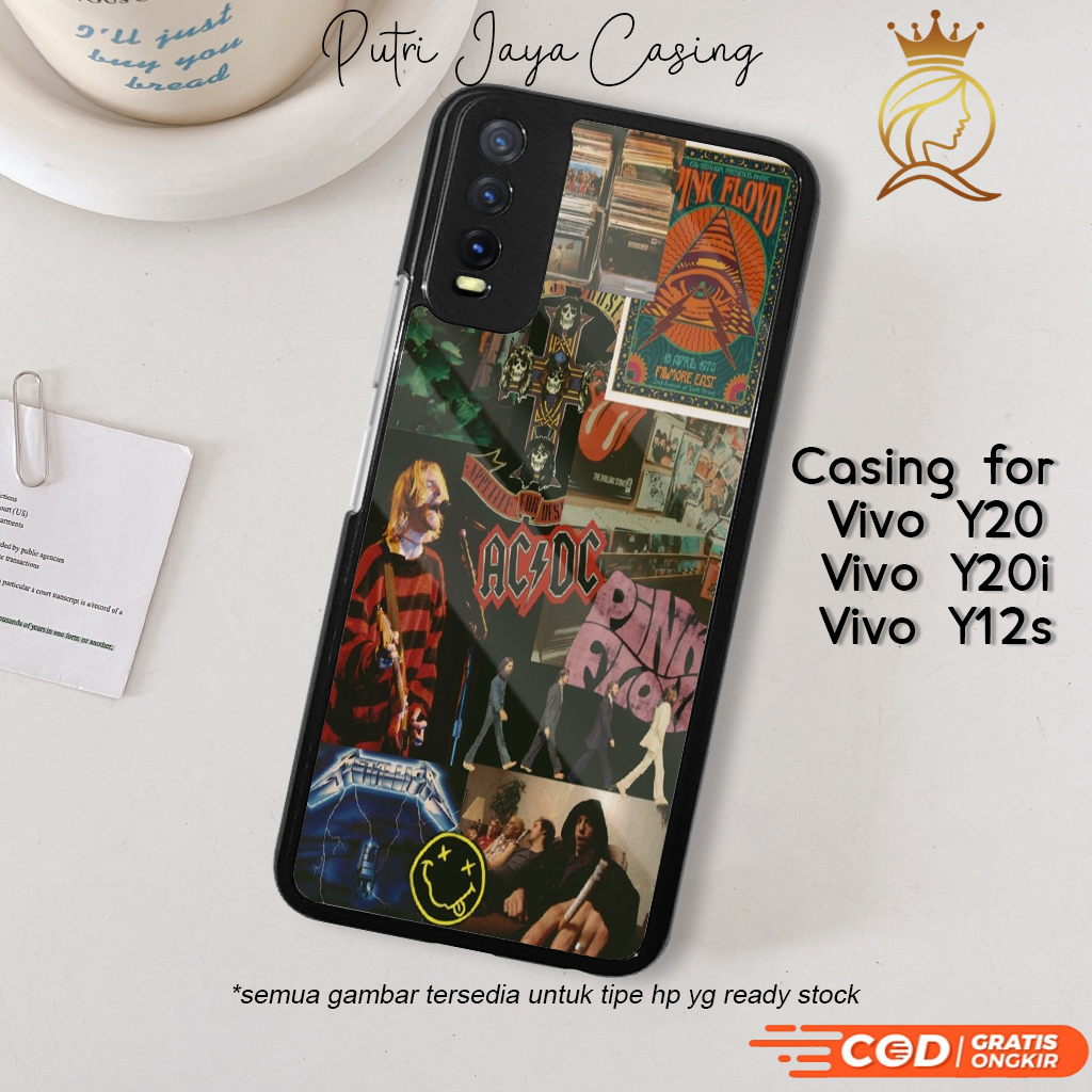 Case Hp Vivo Y20 Y20i Y12s Casing Vivo Y20 Y20i  Y12s Motif AESTHEBAND 04 Casing Terbaru Case Karakt