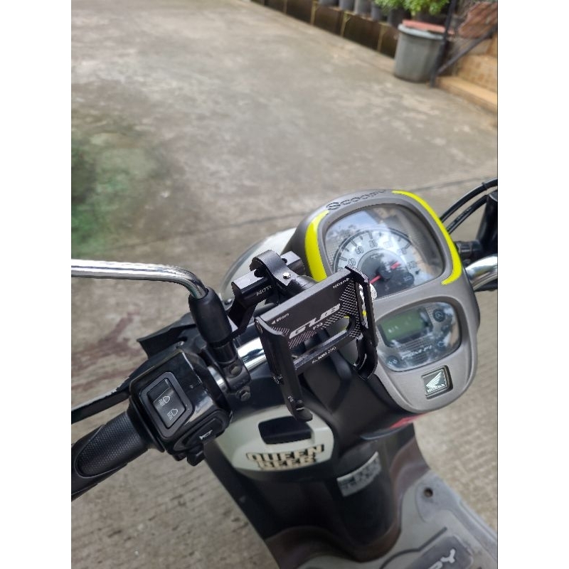 Paket GUB P30 + Bracket Spion Mototiger Holder Hp Motor Tempat Dudukan Handphone di Motor