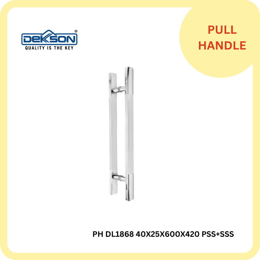 Pull Handle Deluxe Dekkson PH DL1868 40X25X600X420 PSS+SSS