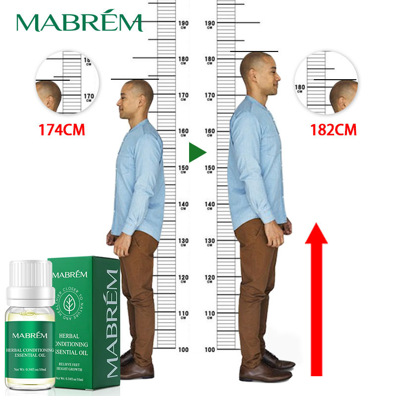 Mabrem Serum Peninggi Badan Penambah Tinggi Badan Cepat Herbal Essential Oil 10ml - Mabrem Untuk Pria/Wanita [100% Asli]