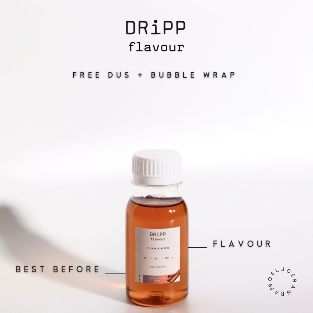 Dripp Cinnamon Syrup Repack [30, 50, 100] g