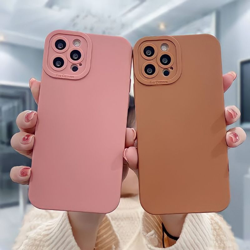 GROSIR Softcase Pro Camera Case Candy Macaron for REALME BY SMOLL