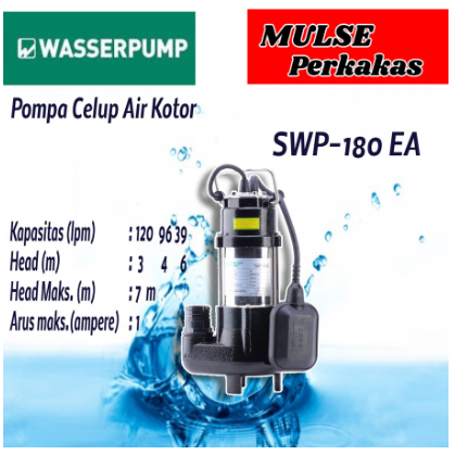 Pompa Air (Pompa Celup) Air Kotor SWP-180EA Wasser